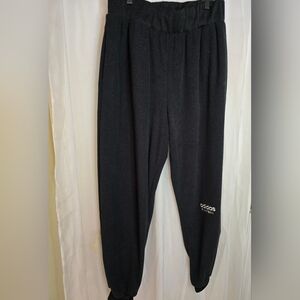 Adidas Women's Black Basketball Athleisure, Active Pants